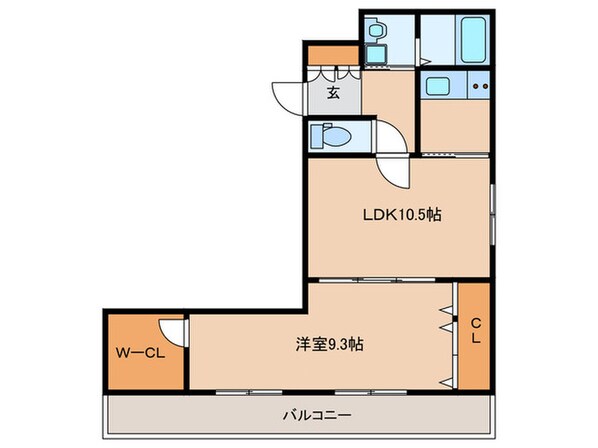 和ハイツⅡの物件間取画像